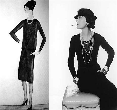 la petite robe noire gabrielle chanel|L'histoire de la petite robe noire .